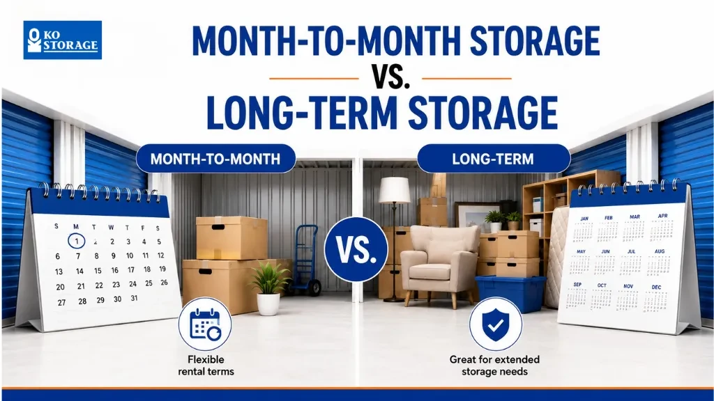 Featured image for Month-to-Month vs. Long-Term Storage: Which Is Right for You?